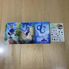 ☆早い者勝ち☆ズートピア2 ポストカード ネイルシール セット