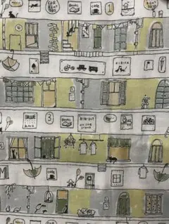 生地　街並み　グリーン