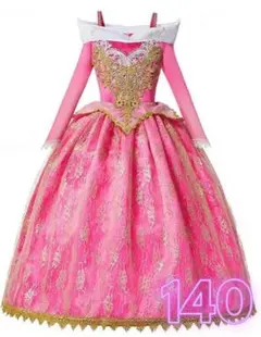 オーロラ姫 風 ドレス 眠りの森の美女 ディズニー プリンセス コスプレ