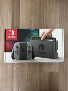 Nintendo Switch 本体 グレー ジョイコン2個セット