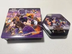 ディズニーシー お菓子の缶 ハロウィン 2種類