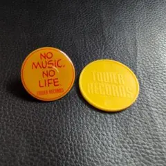 TOWER RECORDS ピンバッジ　タワレココイン