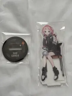 にじさんじ 七次元生徒会 周央サンゴ アクリルスタンド くじスクエア