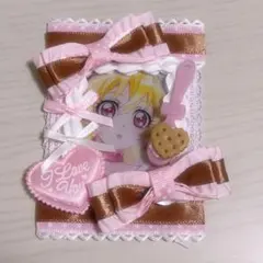 トレカケース　硬質ケース　レースデコ　ホイップデコ　リボン　量産型　B8 ②