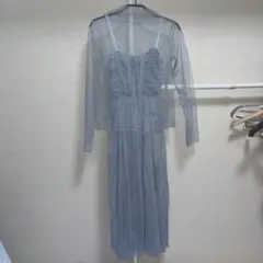 チュールキャミワンピース