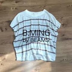 B:MING by BEAMS ボーダー 半袖カットソー 薄手 洗える FREEのサムネイル