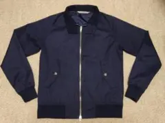 美品　ジャーナルスタンダード　ハリントンジャケット　ピーチスキン　紺　M