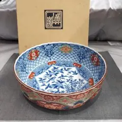 有田焼 六代 佐藤走波 染錦花鳥蝶文 鉢 直径22.5cm 有田焼 六代 佐藤走波 染錦花鳥蝶文 鉢 直径22.5cm - メルカリ