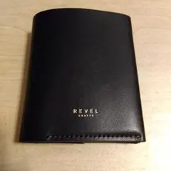 REVEL CRAFTS 二つ折り財布 ブラック　イナフのサムネイル