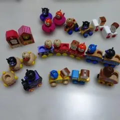 森のアンパンマン 木製おもちゃ ガチャガチャ まとめ売り