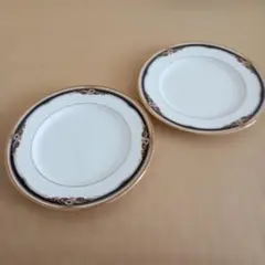 ゆ*ん様 ナルミボーンチャイナ　エグゼクティブコレクション　ケーキ皿　2枚セット