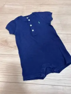 Ralph Lauren ネイビー ロンパース 9M 75サイズ　男の子