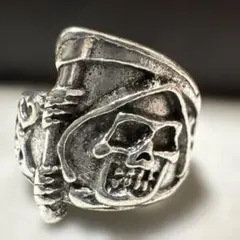 新品未使用 ヴィンテージ シルバー リング メンズ レディース レトロ 13号