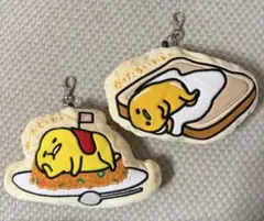 ぐでたま　リール付きパスケース　定期入れ　2つセット