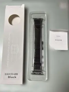 FEEKI コンパチブル　Apple Watch バンド　ブラック