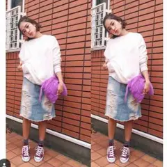 Lee snidelコラボ クラッチバッグ 再値下げ