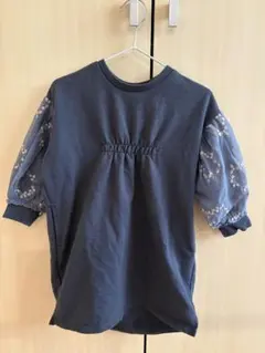 après les cours ワンピース ネイビー　90cm