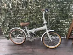 中古品）レトロ自転車 ナショナル カミニート 折り畳み自転車 20インチ