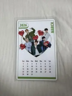 FC限定 TREASURE カレンダー