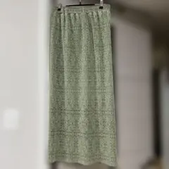 ★新品★ LOWRYS FARM ロングスカート グリーン