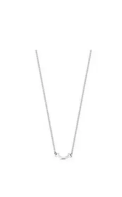 Tiffany スマイルネックレス ミニ WG