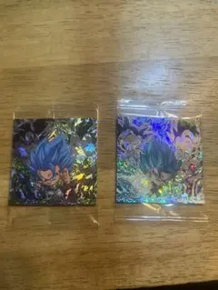 ドラゴンボール超戦士シールウエハース14弾　未開封ゴジータ ベジット UR 2枚