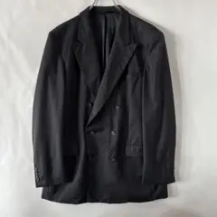 ユーロ ヴィンテージ ダブルブレスト テーラードジャケット 古着 ヨーロッパ