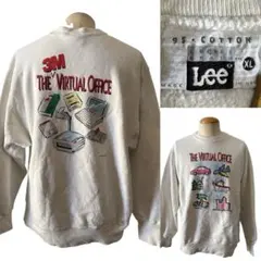 90s ビンテージ Lee リバースウィーブ スウェット XL 白 xpv