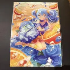 オンゲキ Re:fresh 特典クリアファイル　珠洲島有栖のサムネイル