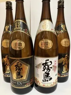 霧島酒造 本格焼酎 飲み比べセット 1800ml 4本セットのサムネイル