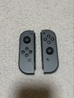 【美品】Nintendo Switch ジョイコン　グレー