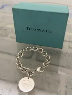 美品　オールドティファニー　TIFFANY リターントゥ　リンクチェーン　ブレスのサムネイル