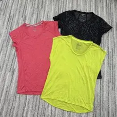 NIKE アシックス スポーツウェア Tシャツ M 3枚セット まとめ 速乾