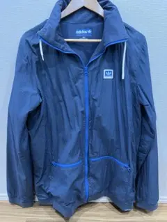 adidas skateboarding ナイロンジャケット M ネイビー