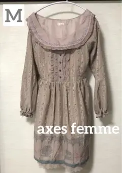 ❴アクシーズファム❵ワンピース　　ガーリーワンピース　ロリータ　甘ロリ