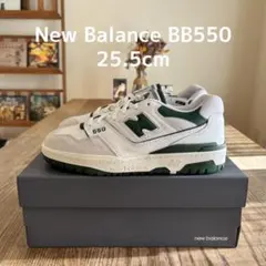 ☆*e様 New Balance BB550WT1 25.5cm WHITE/G