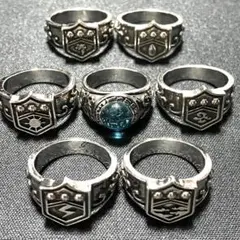 家庭教師ヒットマンREBORN! ボンゴレリング ボンゴレファミリー 7種セット