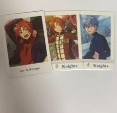 【匿名発送】あんスタ ぱしゃっつ 月永レオ 瀬名泉 Knights 3枚セット