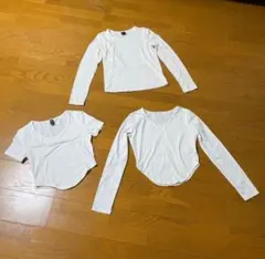 ホワイトTシャツ3点セット