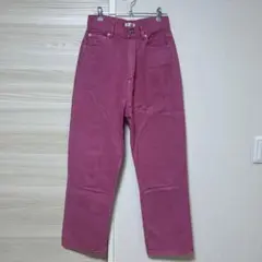 ピンク ハイウエスト デニムパンツのサムネイル