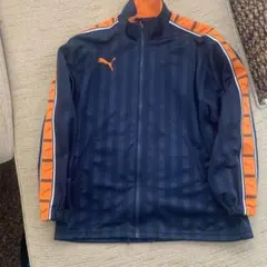 pumaジャージ　プーマ　オレンジ
