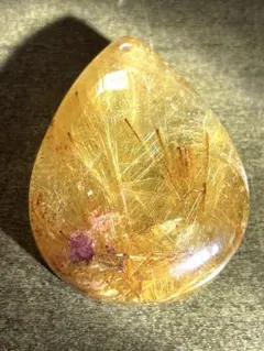 【一点限り】高品質タイチンルチルペンダントトップS925新品タイガー金運最強♡