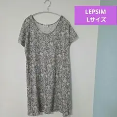LEPSIM LOWRYS FARM Lサイズ Tシャツ ワンピース ペイズリーのサムネイル