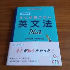 そこが知りたい英文法 Plus