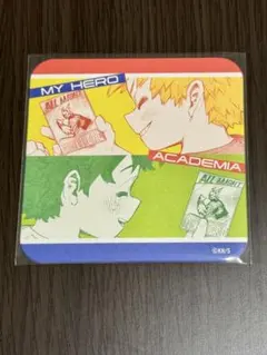 僕のヒーローアカデミア原画展 アートコースター 緑屋出久 爆豪勝己 幼少期幼馴染