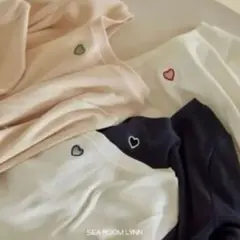 SeaRoomlynn ベージュ ハート カーディガン　2way 新品タグ付き