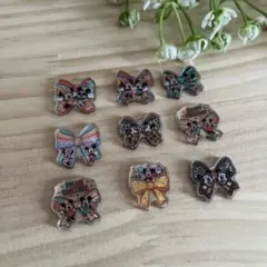 アクリルプレート　ディズニー　ミッキー　ミニー