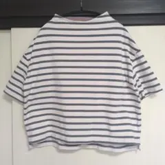 NARU ナル デラヴェジャージボーダーカットソー