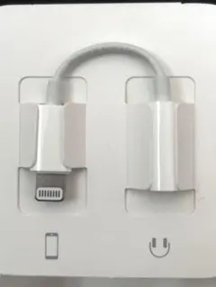 Apple純正 Lightning-3.5mm ヘッドフォンジャックアダプタ