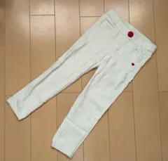 REDDY APPLESEED 100cmホワイトスキニーパンツ